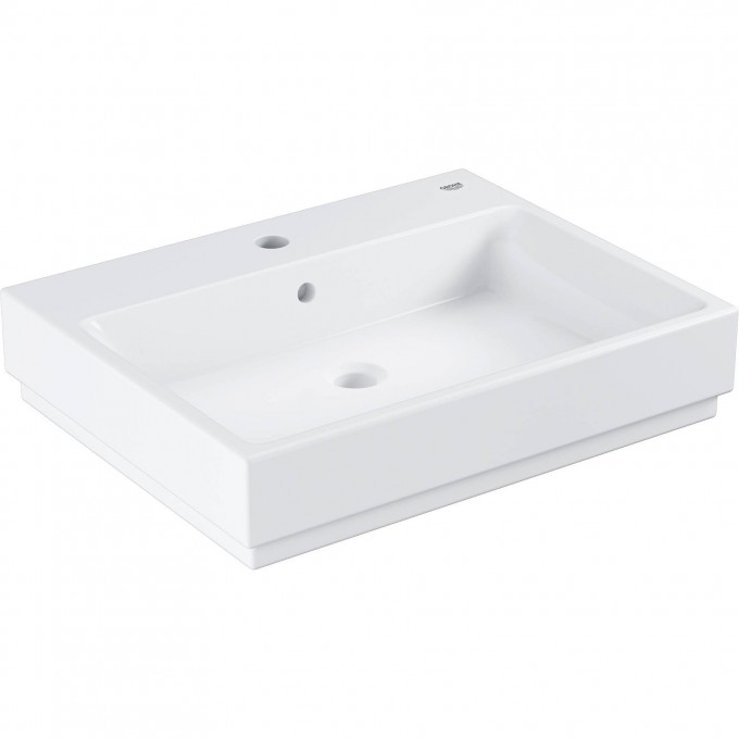Раковина накладная GROHE CUBE CERAMIC 60 см, альпин-белый 3947700H
